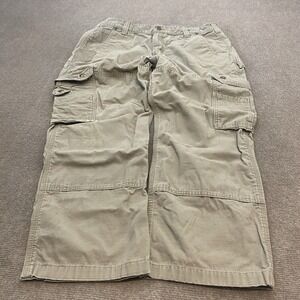 Carhartt Double Knee Pants Mens 35x27 Distressed B342 Rip Stop Cargo Baggy y2k‎